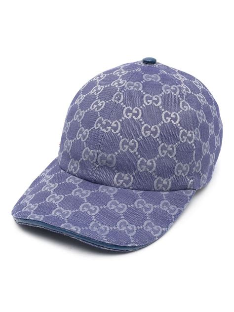 casquette gucci bleu